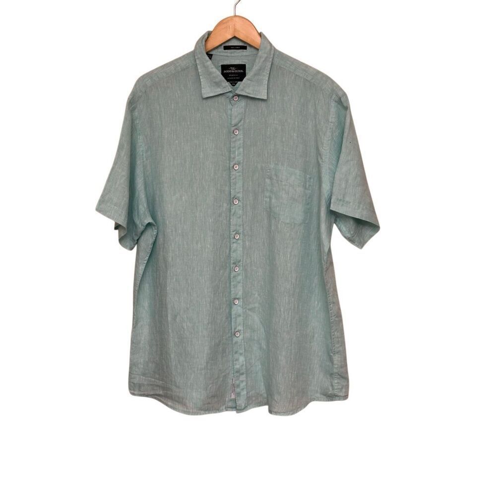 RODD & GUNN 100% LINEN  SHIRT. SIZE XXL